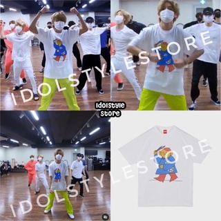 (Quà tặng kèm hình BTS)áo phông cartoon của V BTS