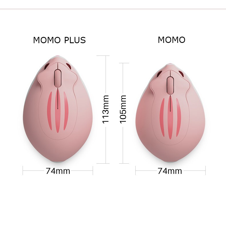 Chuột không dây AKKO Hamster Plus – MOMO ( Bản nâng cấp)