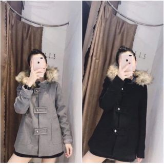 Áo dạ Zara vợt sale( sẵn xám S)