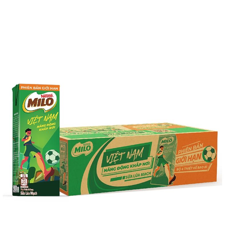 Thùng 48 hộp sữa nước Nestle Milo 180ml / hộp - Phiên bản đặc biệt