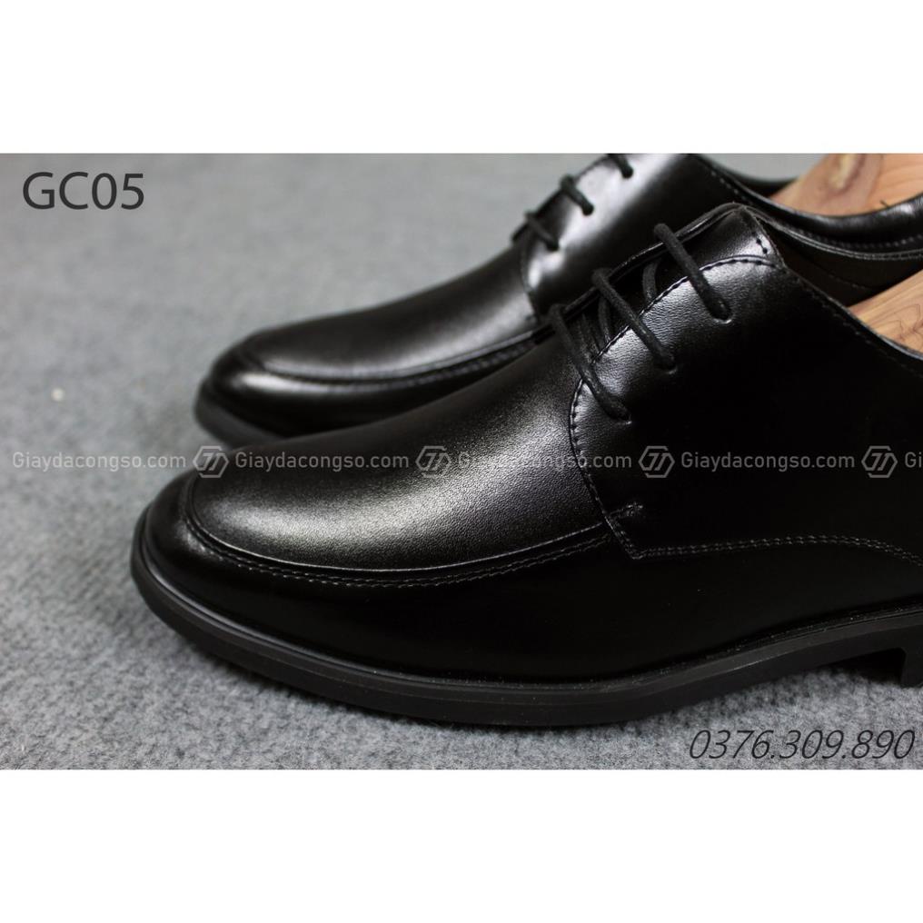 Giày tây nam độn gót tăng chiều cao 7cm GC-05 - Giày da công sở - Hàng nhập khẩu 🇦🇽