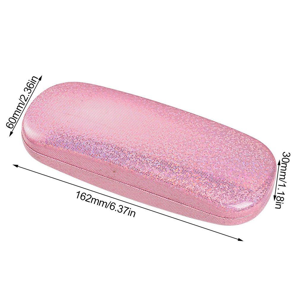 Hộp Đựng Mắt Kính Bằng Da PU Thiết Kế Nhỏ Gọn Thời Trang Cho Học Sinh Ốp