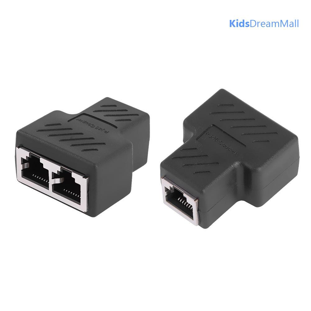 Đầu Nối Dây Cáp Mạng Lan Rj45 1 Sang 2