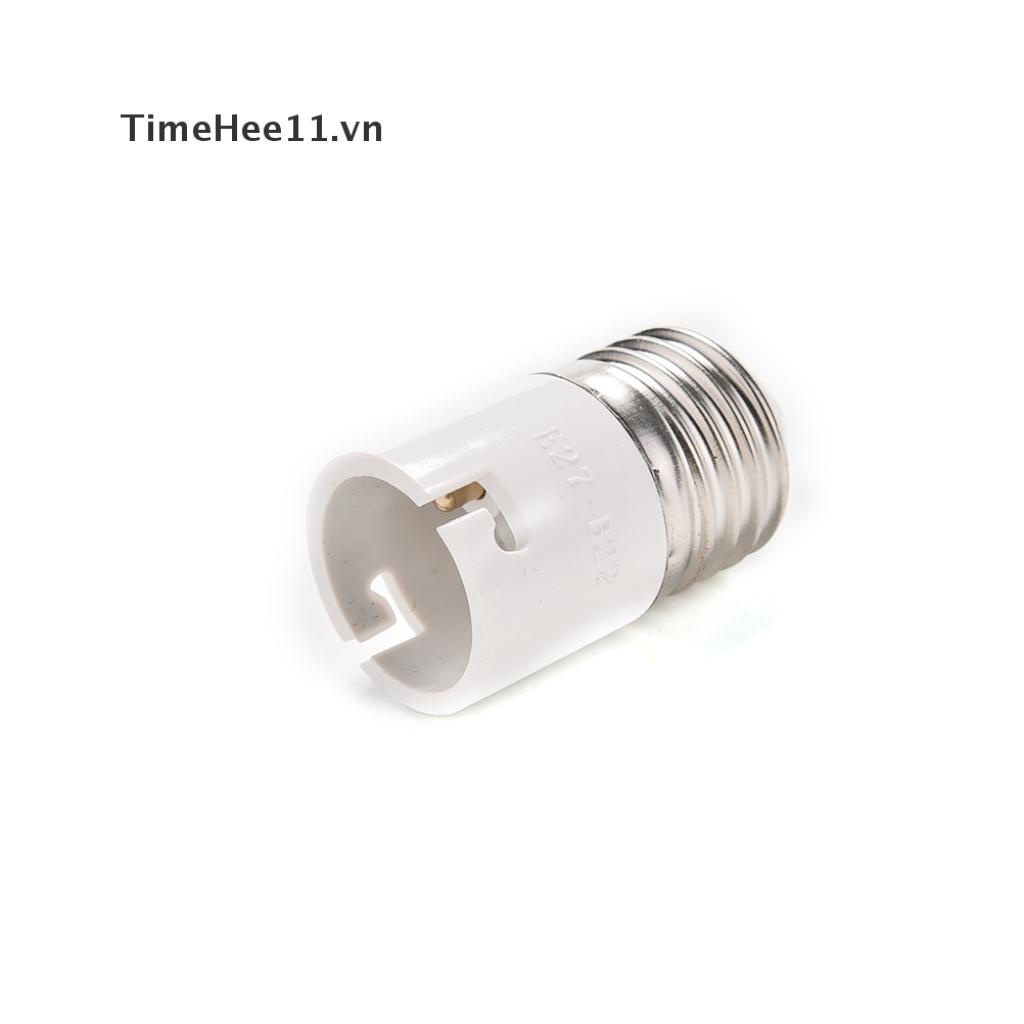 Đuôi Đèn Chuyển Đổi E27 Sang B22 TimeHee11 Có Giá Đỡ