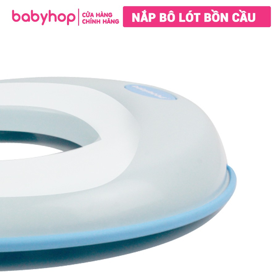 Nắp thu nhỏ bồn cầu Babyhop cho bé đi vệ sinh tự lập nắp lót vệ sinh cao cấp BH-12 tháng