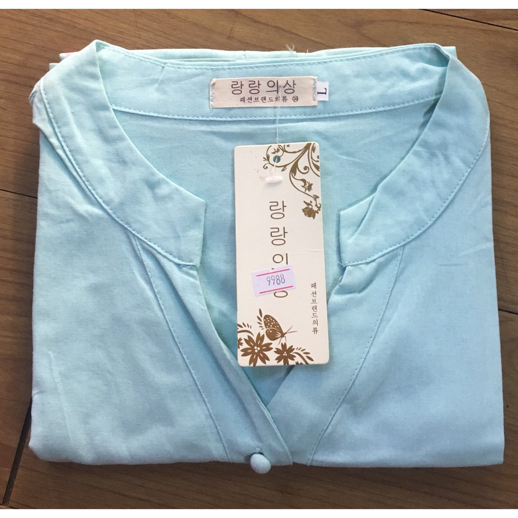 Sơ mi dáng dài cổ tim nhỏ | BigBuy360 - bigbuy360.vn