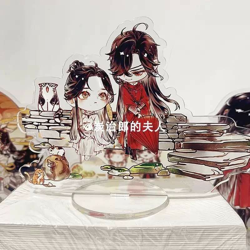 Mô hình standee THIÊN QUAN TỨ PHÚC HỆ THỐNG TỰ CỨU CỦA NHÂN VẬT PHẢN DIỆN ver CHIBI anime trưng bày