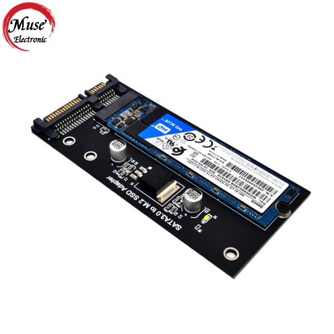 Thẻ Chuyển Đổi Sata3 Sang M2 Ngff Ssd 6g Hỗ Trợ 30 / 42 / 60 / 80mm