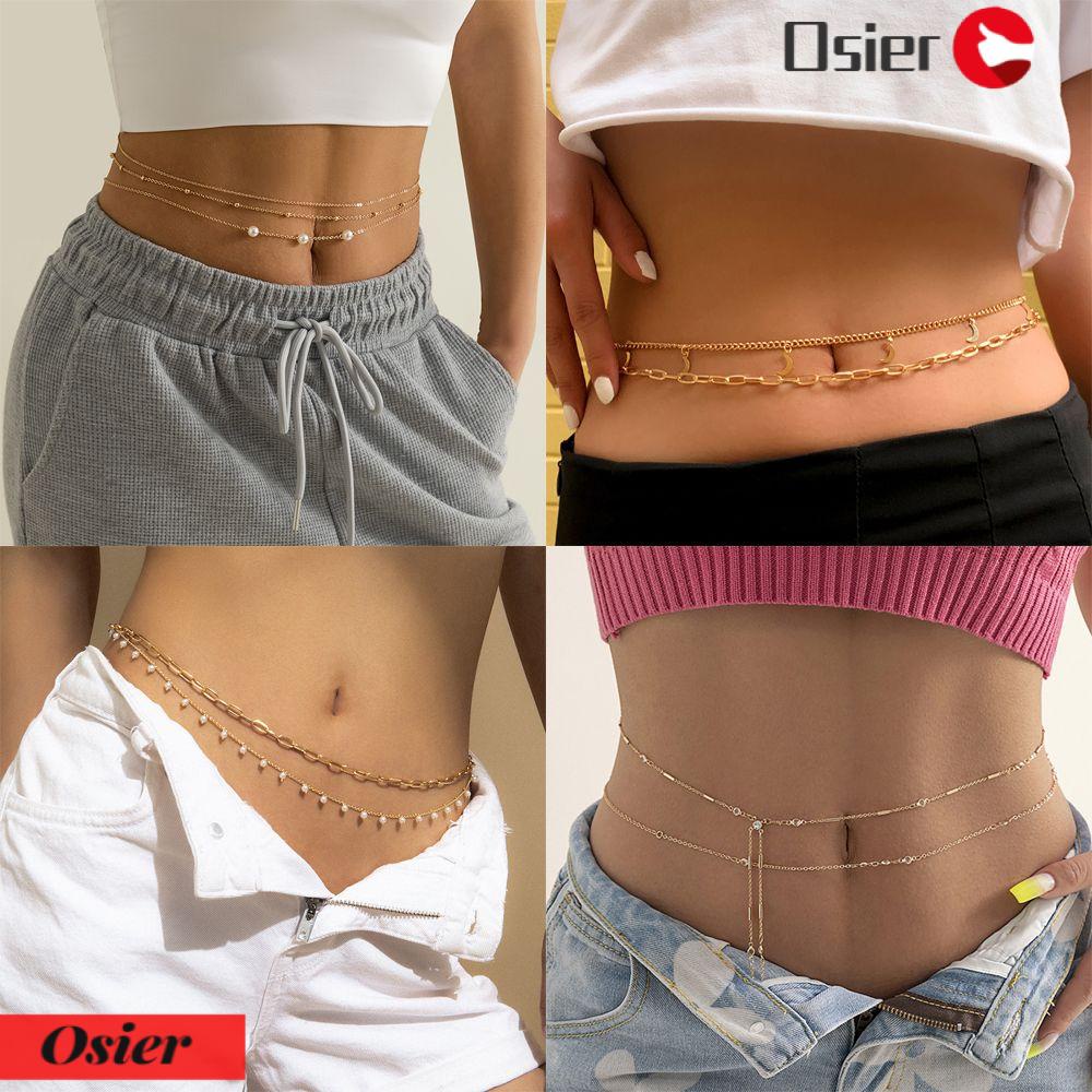 Osier1 Chuỗi Hạt Đeo Bụng Thời Trang Gợi Cảm|Trang Sức Cơ Thể Thời Trang Cho Nữ