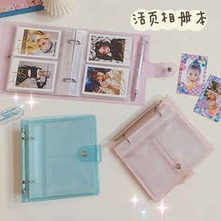 Sổ đựng card, binder còng bìa lấp lánh