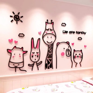 Tranh dán tường we are family