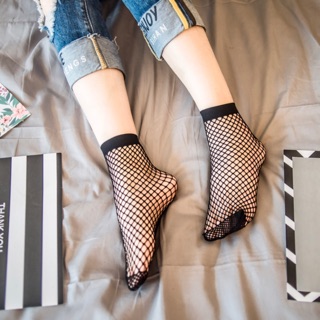 TẤT LƯỚI ngắn cổ style Độc đáo