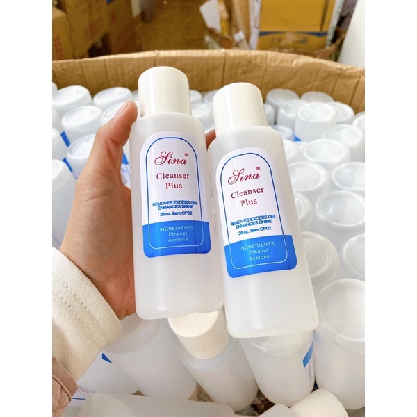 Nước lau gel Sina (200ml) , nước rửa cọ , lau móng