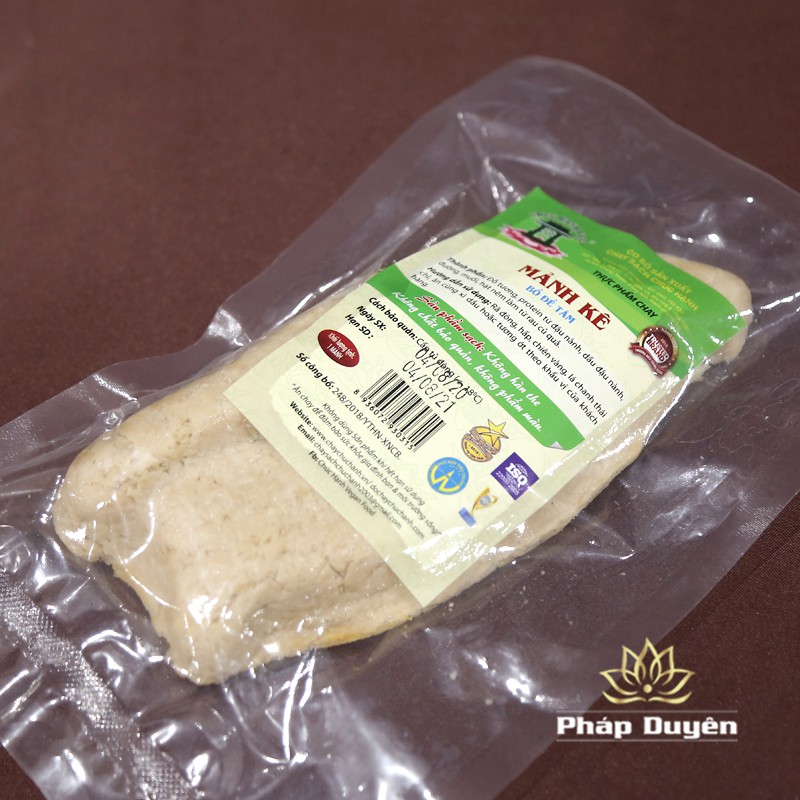 Thực phẩm chay - Gà Chay Nửa Con – Mảnh Kê Chúc Hạnh, Gói 200g