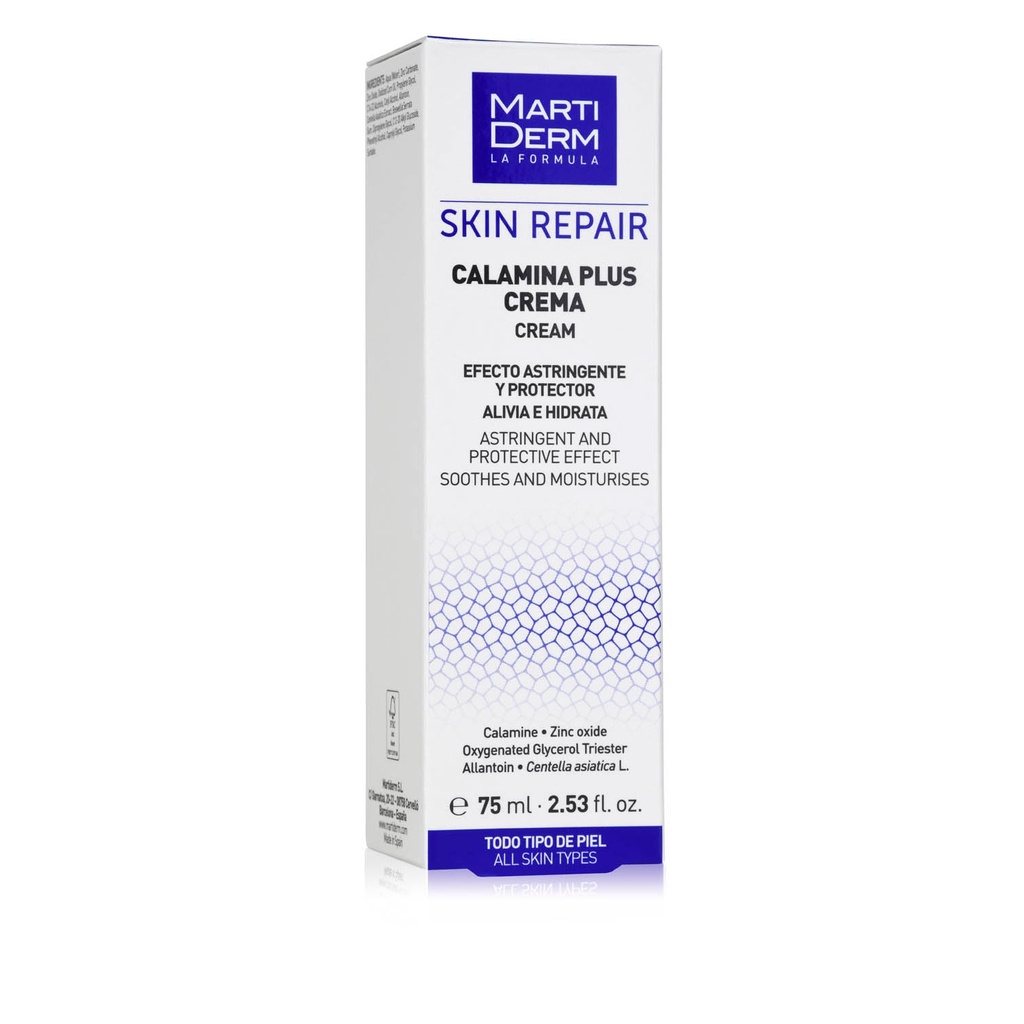 Kem Dưỡng Martiderm Calamina Plus Regenerating Cream 75ml Tái Tạo , Phục Hồi Dành Cho Da Khô , Da Hổn Hợp