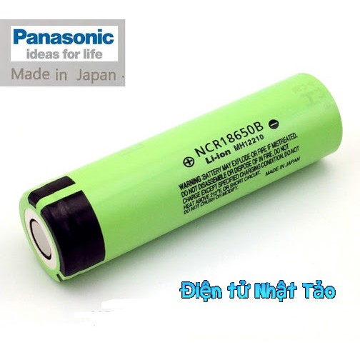 PIN PANASONIC NCR18650B DUNG LƯỢNG 2500MAH