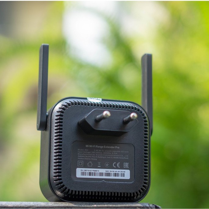 Kích Sóng Wifi Xiaomi Repeater Pro 2 Râu Ăng Ten - Phát Xuyên Tường - Thu Phát Mở Rộng - Khuếch Đại - Hàng Chính Hãng