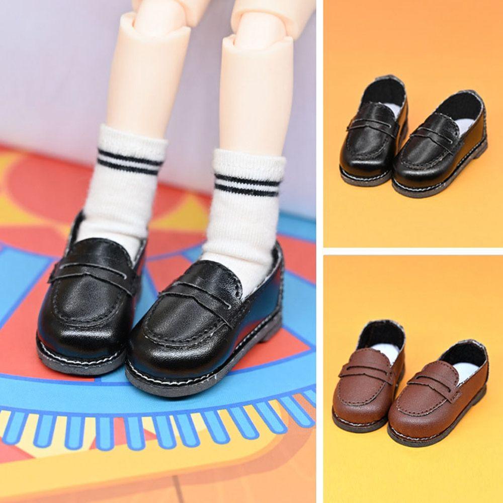 Bebetterm Giày Da Mini Đồ Chơi Thủ Công Nhiều Kiểu Dáng Giản Dị Thích Hợp Làm Quà Tặng
