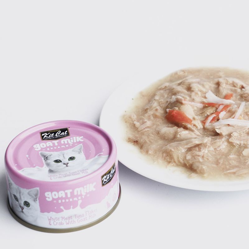 Kit Cat Goat Milk Gourmet 70g Pate Sữa dê cho mèo
