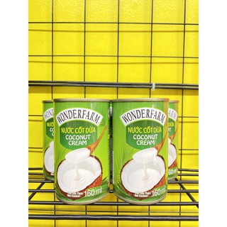 Nước cốt dừa Wonderfarm lon 160ml