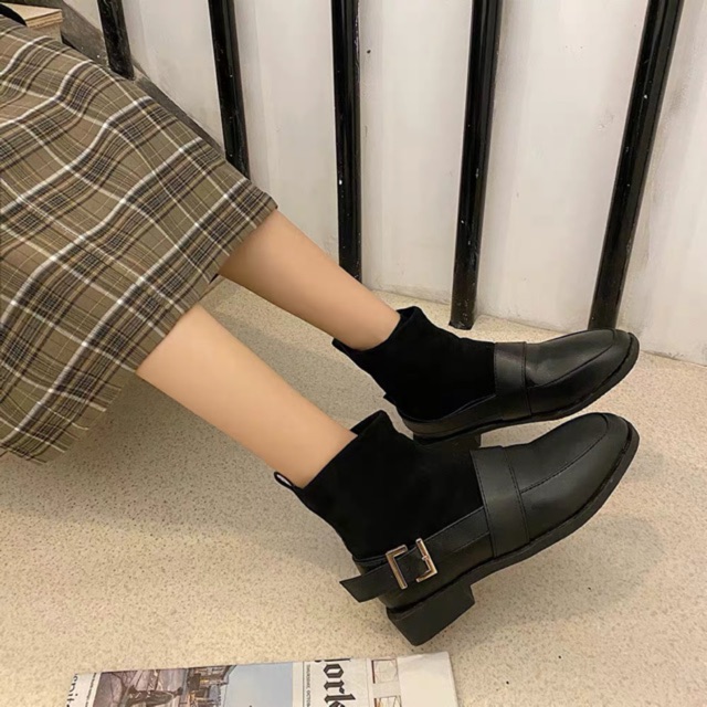 Giày boots cao cổ