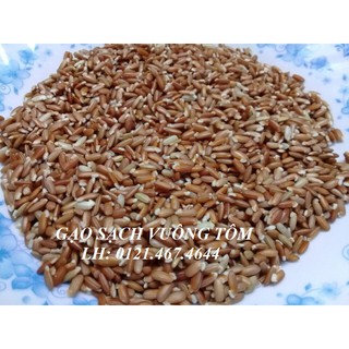 Gạo lứt đỏ Nàng Keo - 2kg (Phơi nắng)