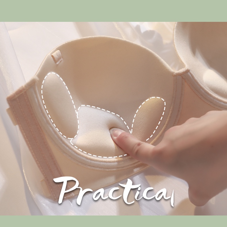 Áo Ngực Không Dây Nâng Ngực Bằng Silicone Vô Hình Không Trượt Có Thể Tháo Rời Cho Nữ | BigBuy360 - bigbuy360.vn