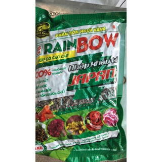Phân bón hữu cơ con ngựa vàng RainBOW gói 1kg