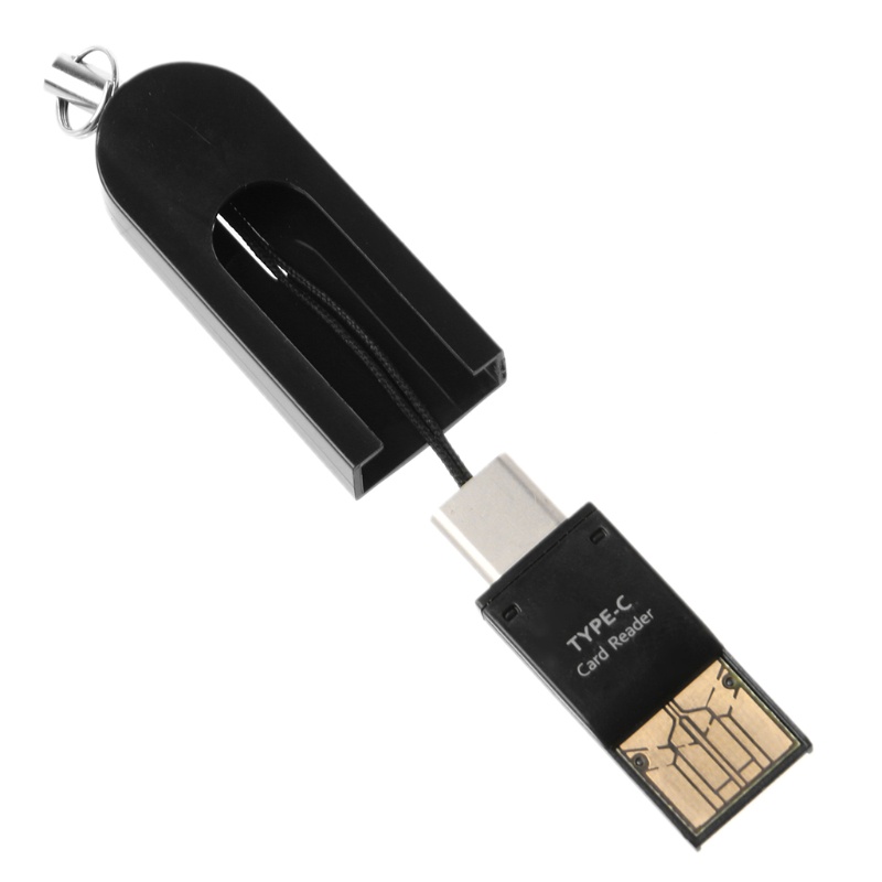 Đầu đọc thẻ nhớ Utake USB Type C sang USB 2.0 Type A Micro SD TF