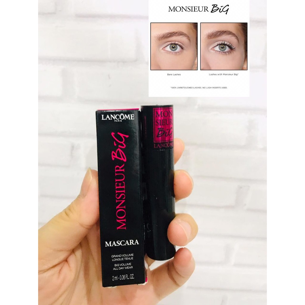 (Unbox) Chuốt mi LANCOME Monsieur Big mascara