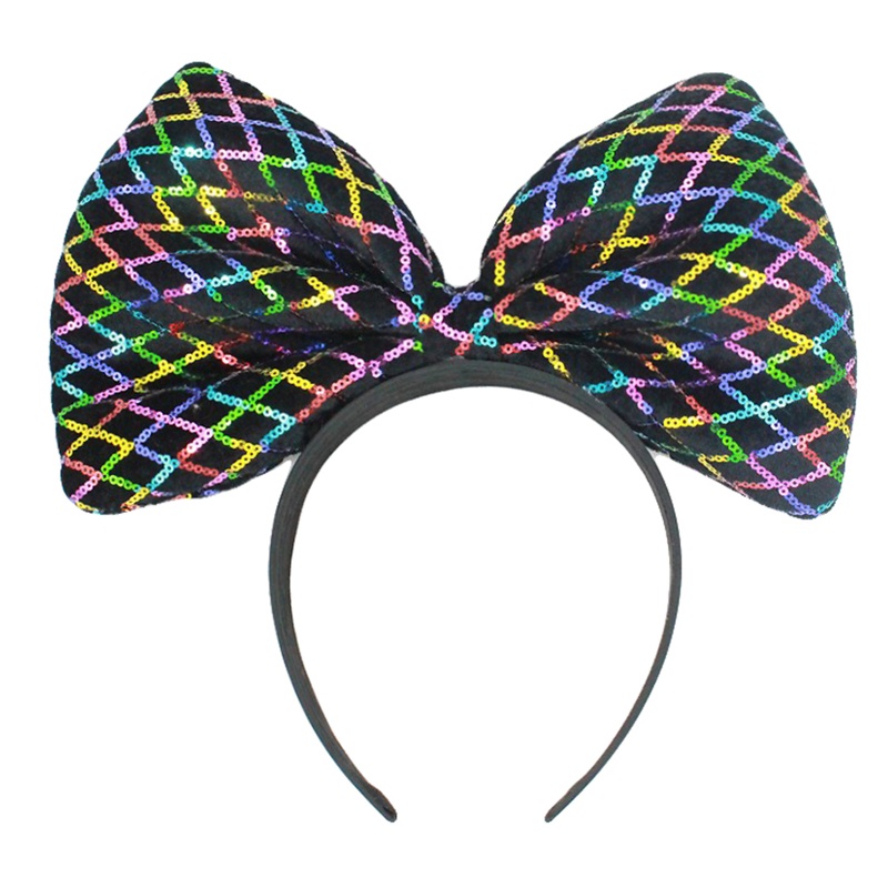 Nơ Cài Tóc Đính Kim Sa Lấp Lánh Dành Cho Nữ