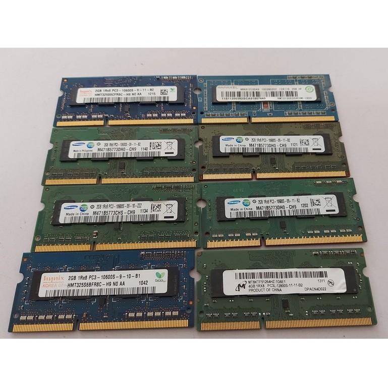 Ram laptop DDR3 2GB Bus 1066/1333/1600 MHz PC3