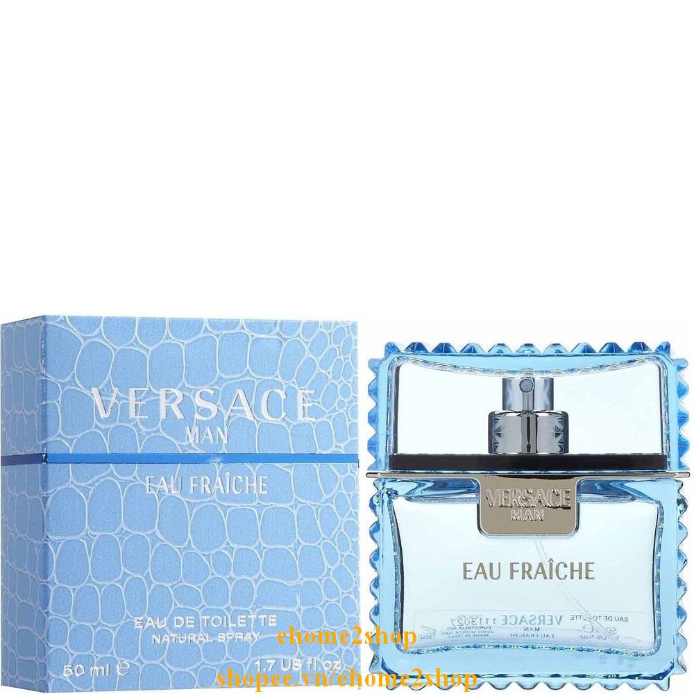 Nước Hoa Nam 50ml Versace Man Eau Fraiche shopee.vn/ehome2shop.