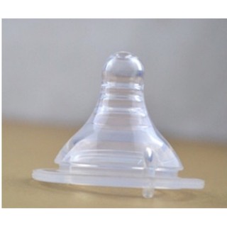 Núm Ti Silicon Siêu Mềm Cổ Rộng  Thay Thế Bình Sữa Ms02