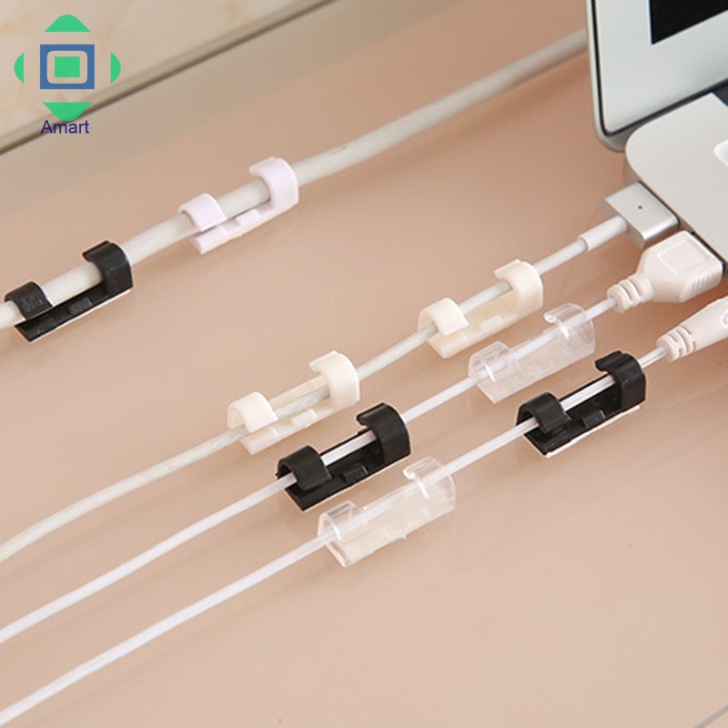 Bộ 20 kẹp dây cáp nhỏ gọn tiện dụng | BigBuy360 - bigbuy360.vn