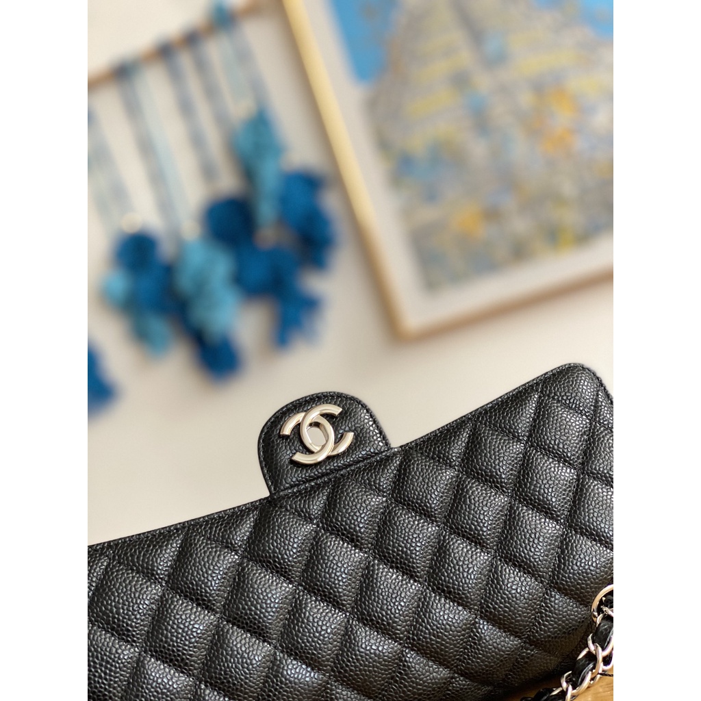 Túi đeo chéo nữ da thật thời trang cao cấp 𝘾𝙝𝙖𝙣𝙚𝙡 𝘾𝙝𝙖𝙣n𝙚𝙡 CN phong cách cổ điển, sang trọng