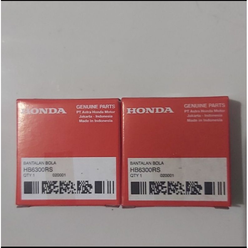 Set 2 Vòng Bi Bánh Trước Chuyên Dụng Cho Xe honda win HB 6300 RS (1 Bộ)