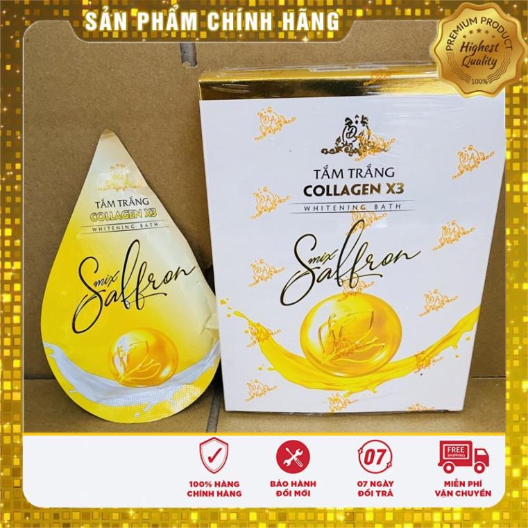 Sữa Tắm Trắng Collagen X3 chính hãng Mỹ Phẩm Đông Anh - (Tách lẻ 1 gói)