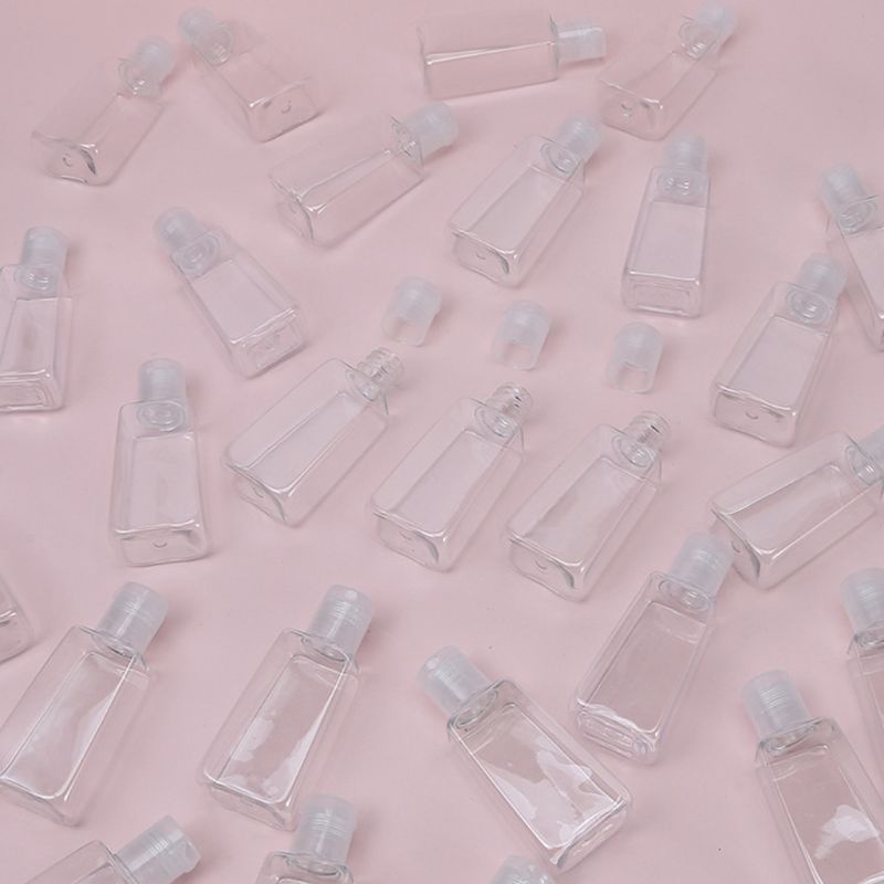 Set 10 Chai Nhựa Rỗng 30ml 1Oz Đựng Mỹ Phẩm Dạng Lỏng Tiện Dụng