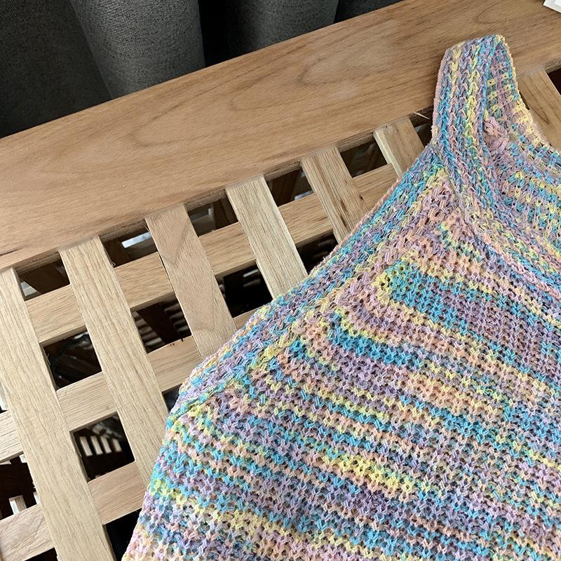 Áo Thun Ba Lỗ Màu Sắc Độc Đáo Cá Tính Cho Nữ