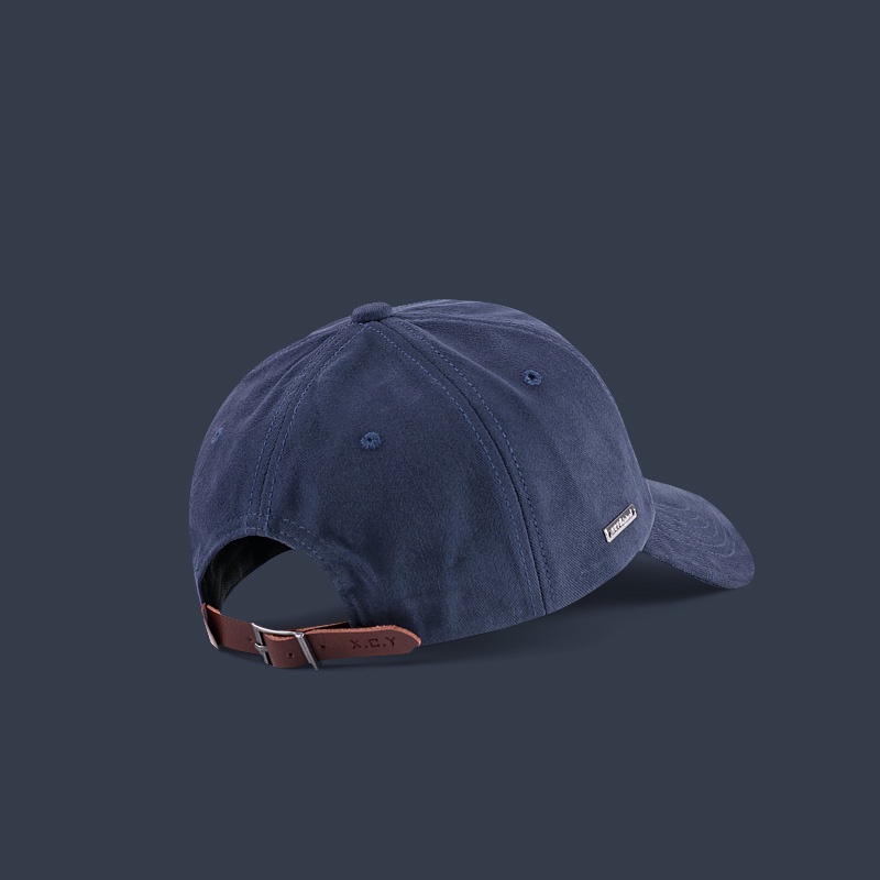 Mũ lưỡi trai mềm màu trơn đơn giản phong cách retro cổ điển