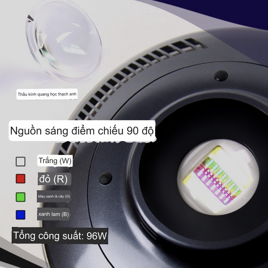 Đèn Zetlight UFO F8 PRO - Đèn Led cho hồ thủy sinh- Bể cá dĩa- bể cá rồng