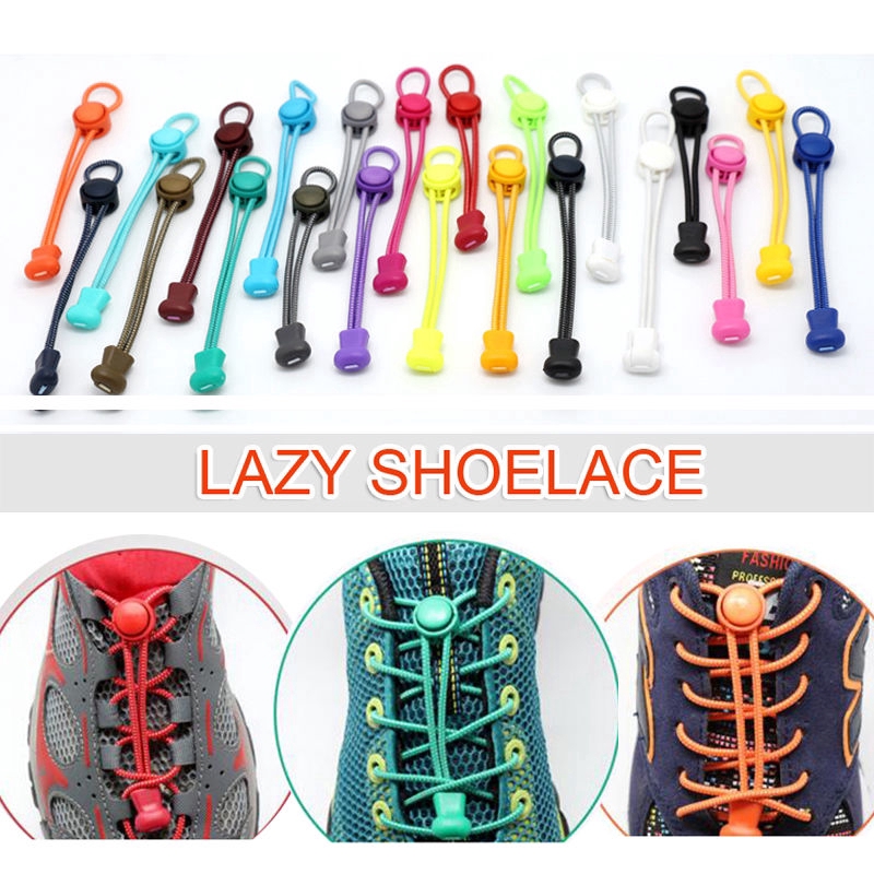 Bộ 2 dây buộc giày + 2 khóa cao cấp tiện lợi thời trang