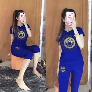 Đồ bộ lửng mặc nhà nữ chất thun cotton