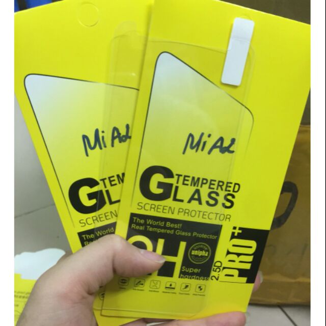 Kính cường lực xiaomi mi A2 , bộ 3 kính