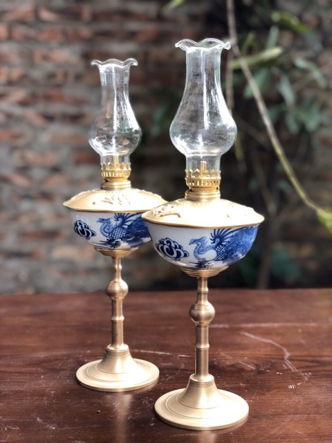 Đèn thờ dầu Bát Tràng chọn mẫu