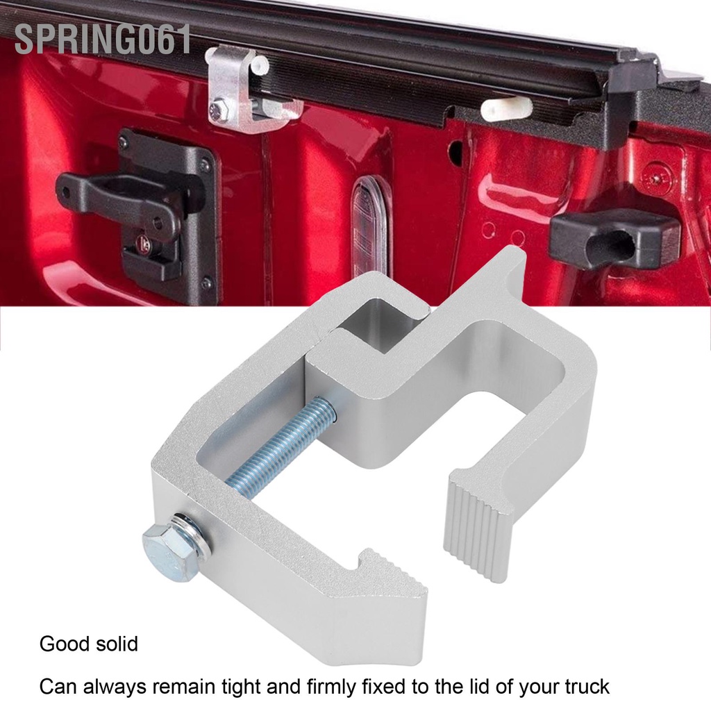 [Hàng Sẵn] Set 4 Kẹp Nắp Capo Xe Tải Màu Bạc Thông Dụng【Spring061】