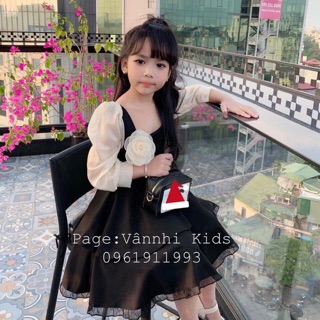 Đầm công chúa cho bé gái, kèm video