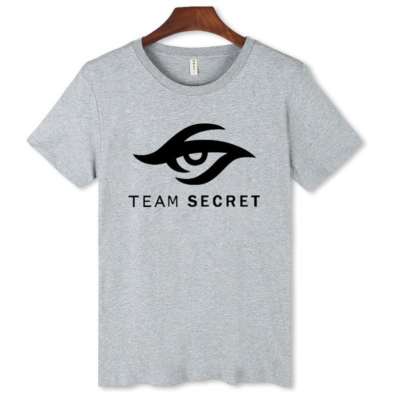 Áo thun ngắn tay Alimoo Team Secret trong Dota 2 cho nam/nữ vải cotton size lớn XXS 4XL 1492