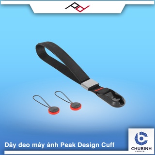 Dây đeo máy ảnh Peak Design Cuff Camera Wrist Strap (Xám) thắt cổ tay